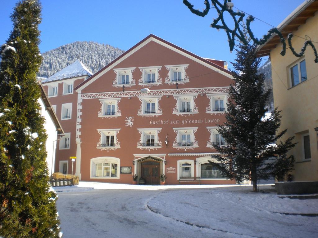 Gasthof Zum Goldenen Loewen Nauders Kültér fotó